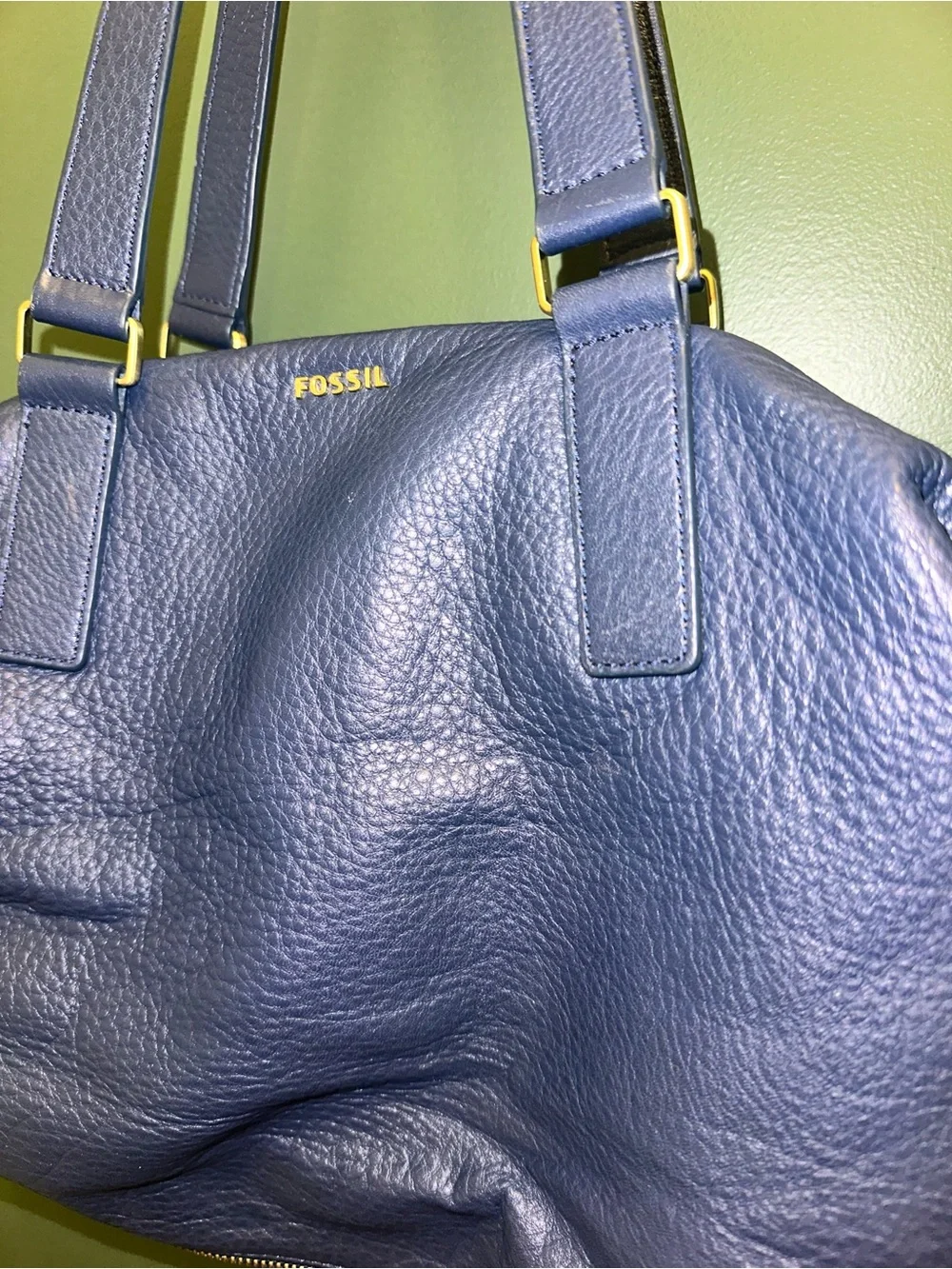 Fossil Preston Satchel Retro Leather Bag ZB6605